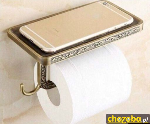 Papier z miejscem na telefon