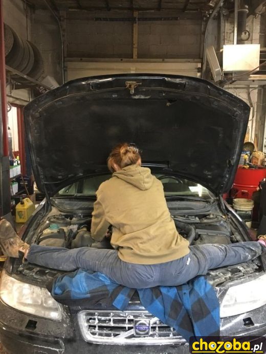 Dziewczyna mechanik
