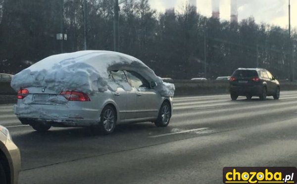 Samochód odśnieżony