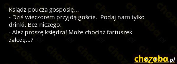 Impreza u księdza