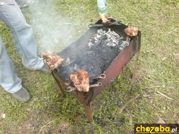 Męski grill