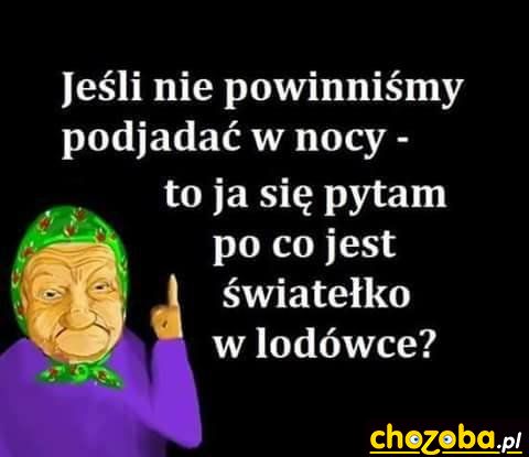 Światełko w lodówce