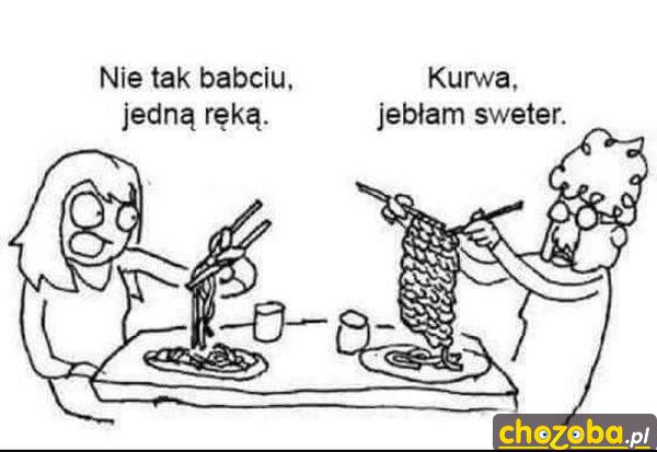 Spaghetti z babcią