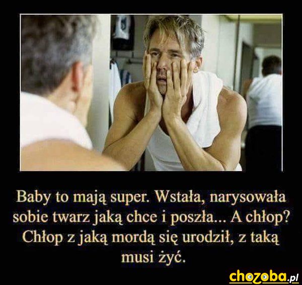 Morda chłopa