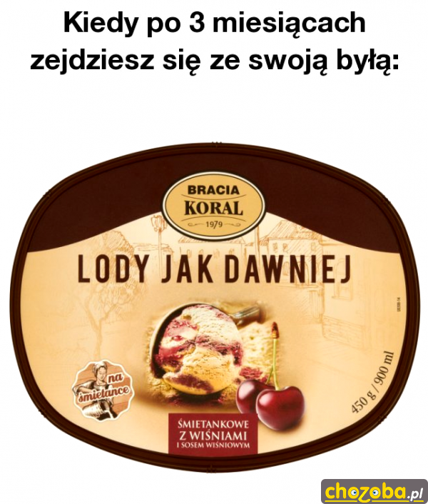 Lody jak dawniej