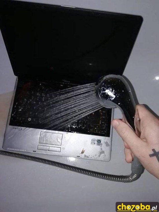 Czyszczenie laptopa