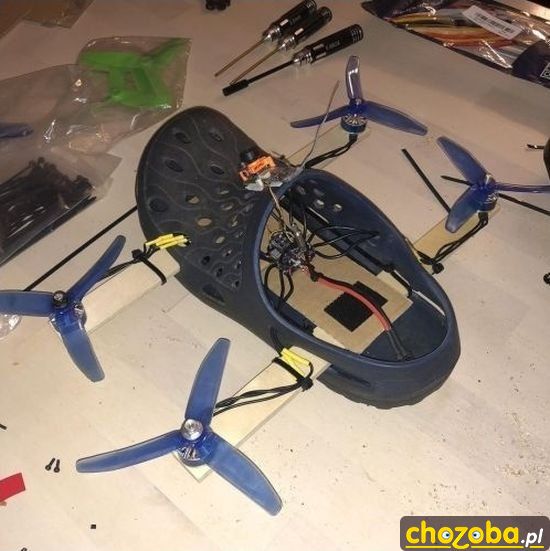 Dron z biedronki