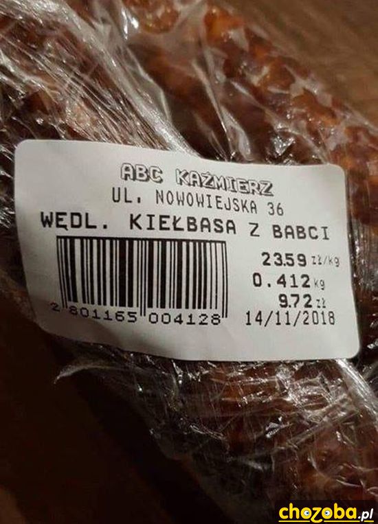 Kiełbasa z babci