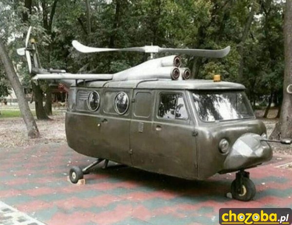 Helikopter marki VW