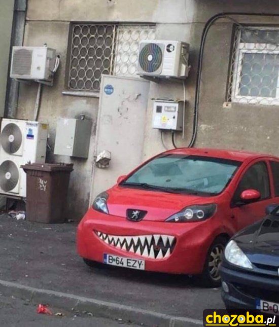 Groźne auto
