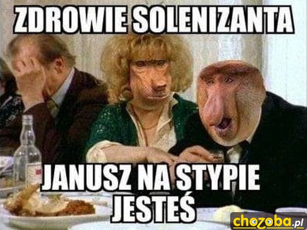 Zdrowie solenizanta