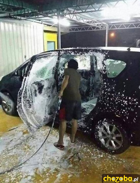 Mycie samochodu