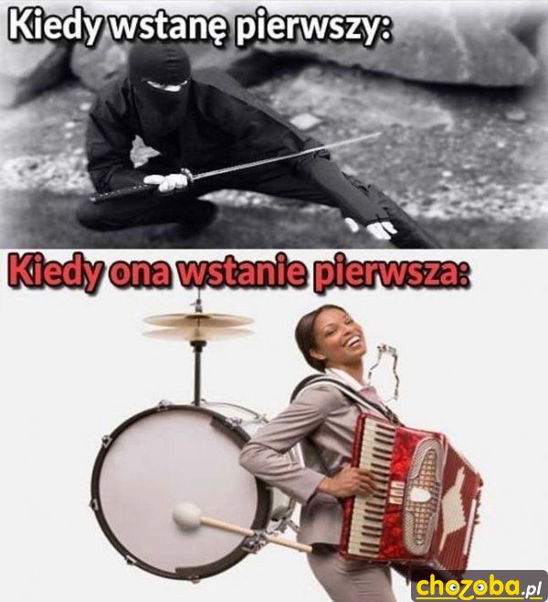 Poranne wstawanie