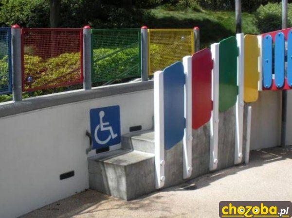 Wejście dla niepełnosprawnych