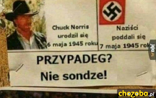 Chuck Norris - Ciekawostka