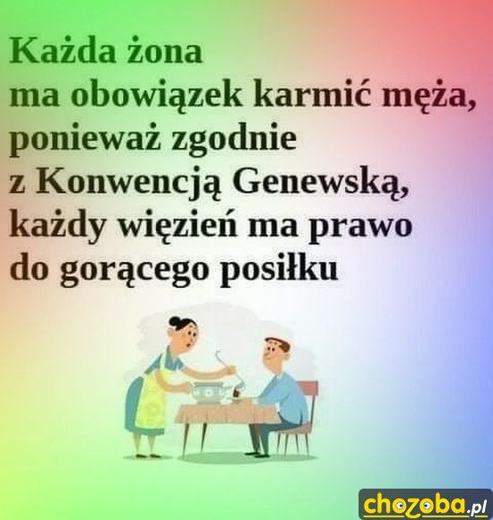 Karmienie męża