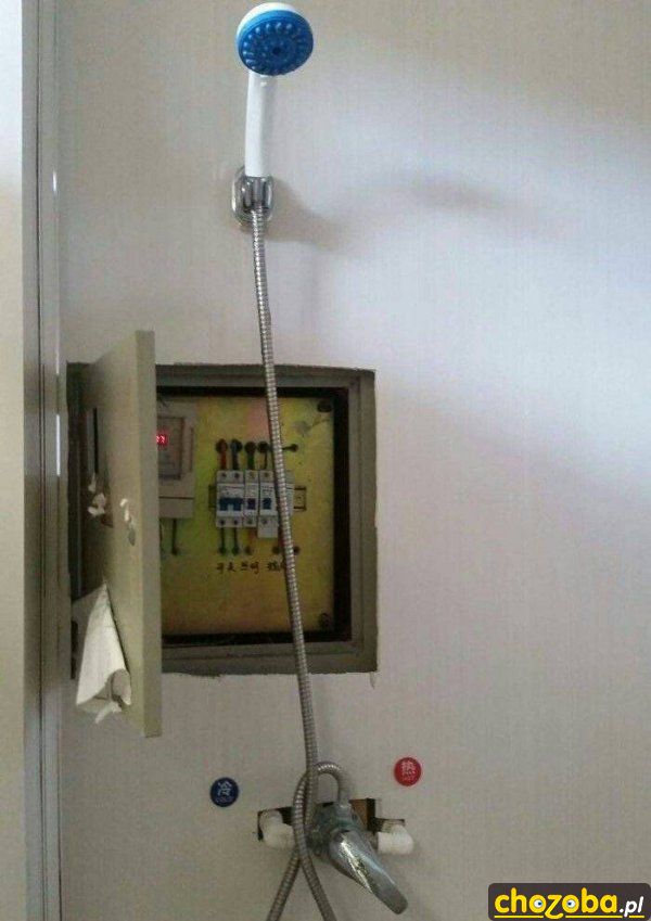 Pod prysznicem