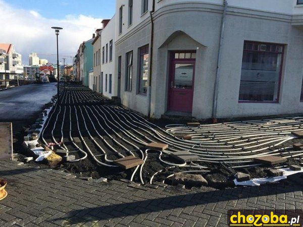 Ogrzewanie podłogowe pod chodnikiem