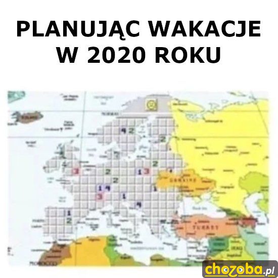 Planując wakacje w 2020 roku
