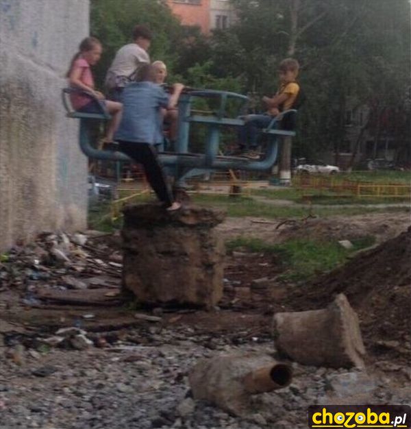 Na placu zabaw