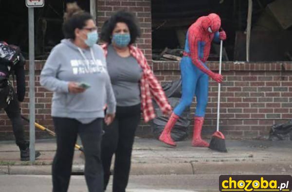 Spiderman w robocie