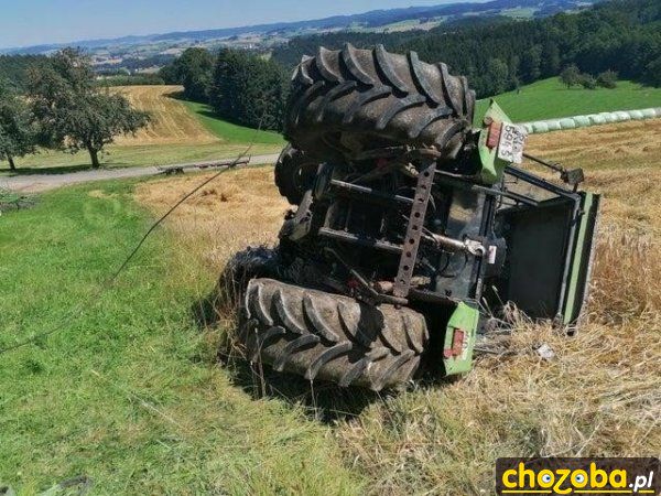 Śpiący traktor