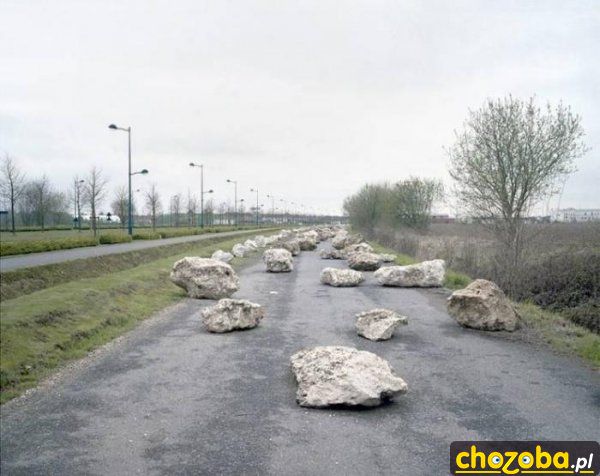 Kamyczki na drodze