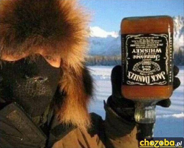Whiskey zamarzła