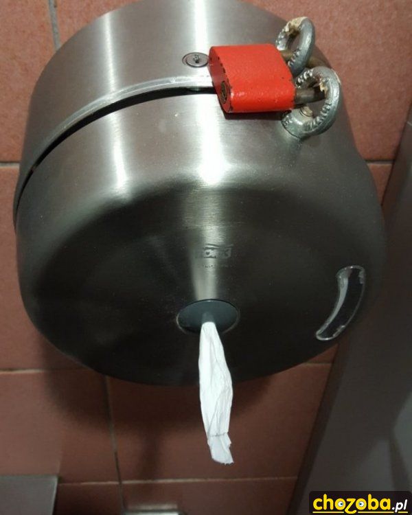 Papier na kłódkę