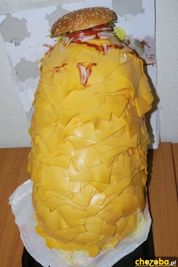 Duży cheesburger