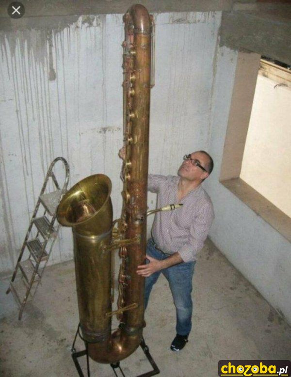 Duży saksofon