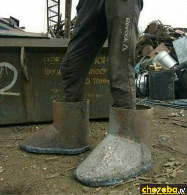 Stalowe buty