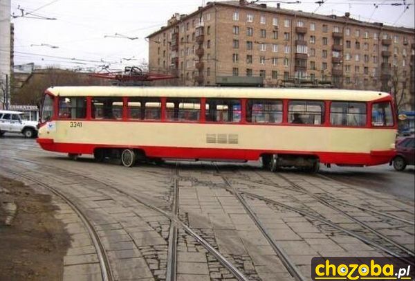 Gdy driftujesz tramwajem