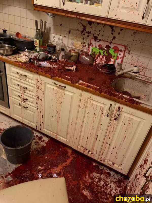 Wypadek w kuchni