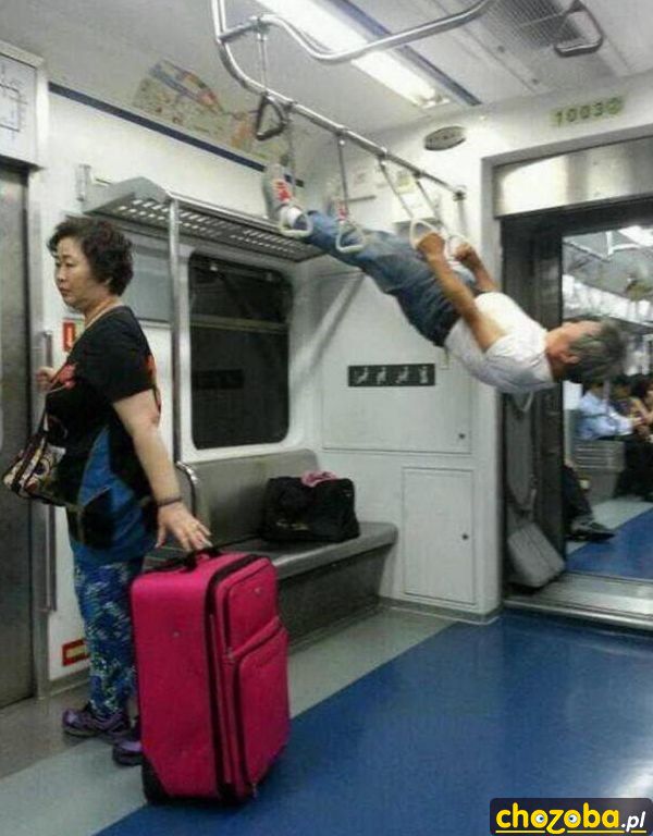 Ćwiczenia w metrze