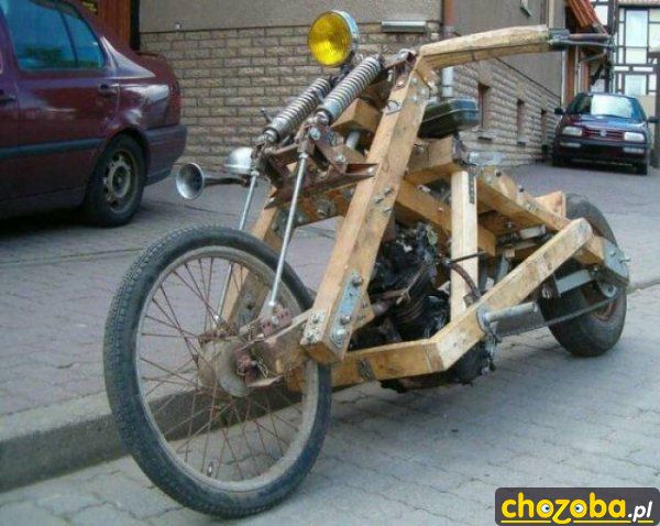 Drewniany motor