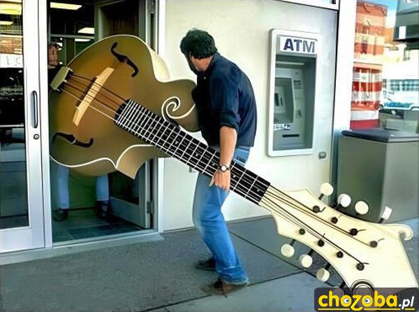 Duża gitara