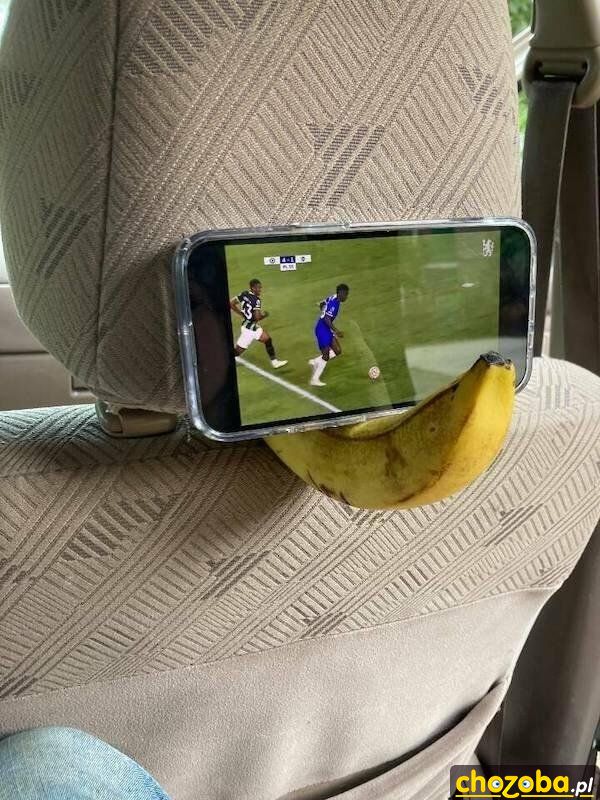 Bananowy uchwyt
