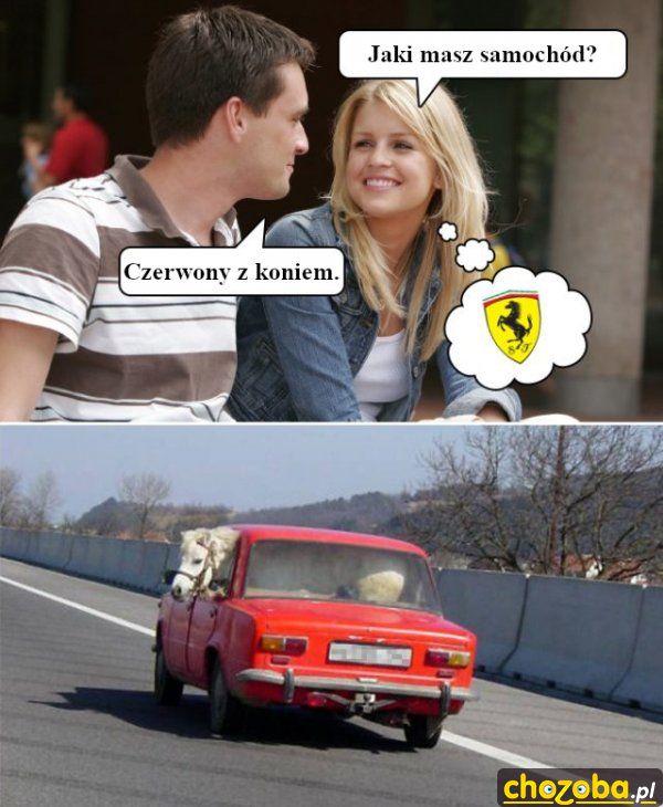 Samochód chłopaka