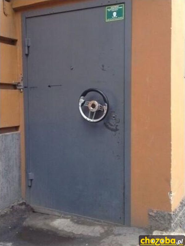 Drzwi z kierownicą