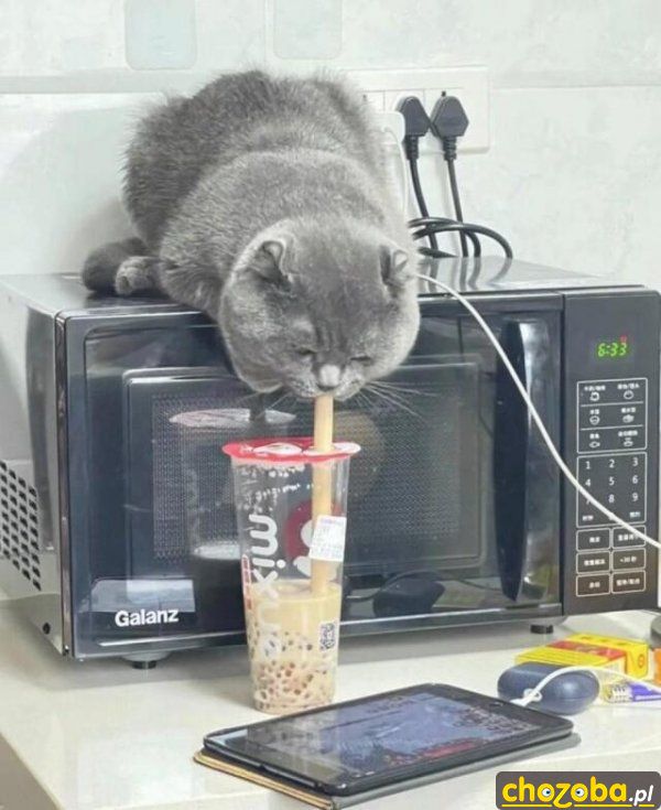 Łyknę sobie trochę