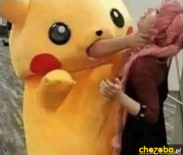 Wkurzony Pikachu