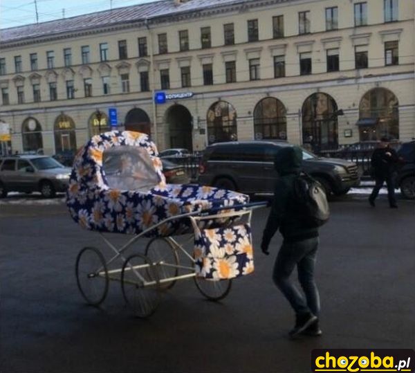 Duży wózek
