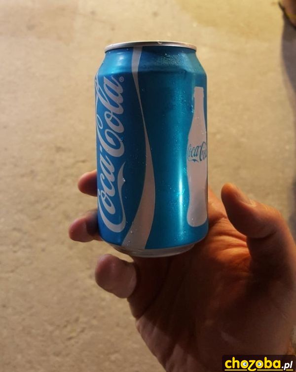 Niebieska Coca-Cola