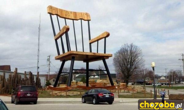 Duże krzesło