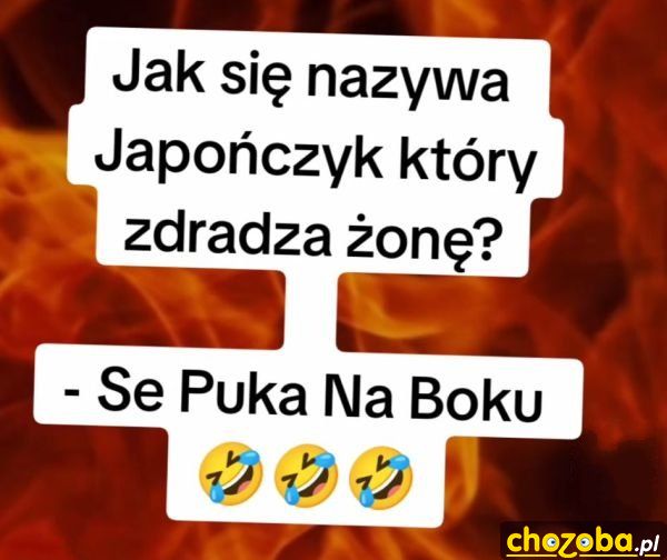 Japończyk zdradzający żonę