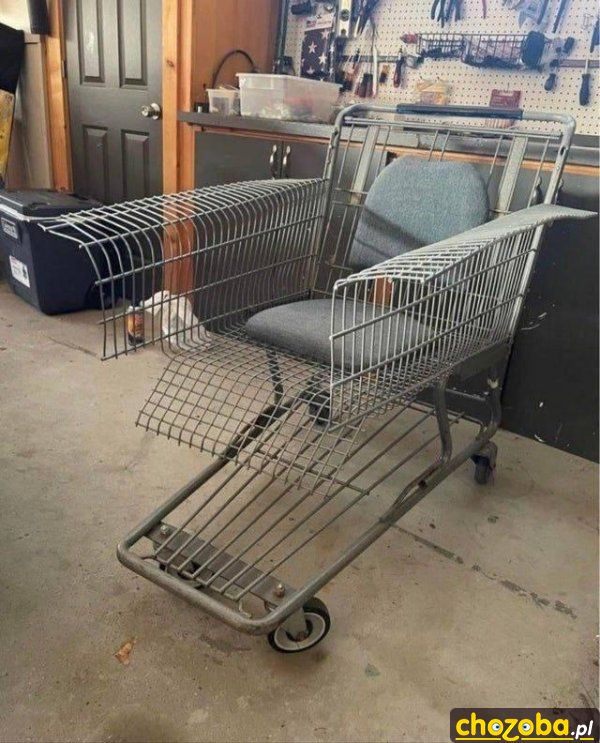 Fotel z marketu