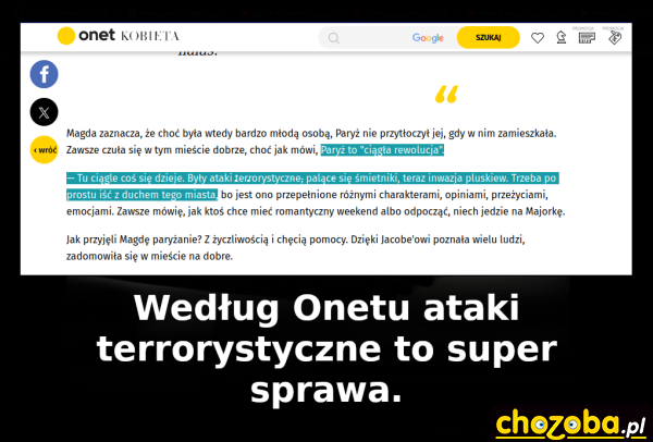 Terroryzm to atrakcja turystyczna