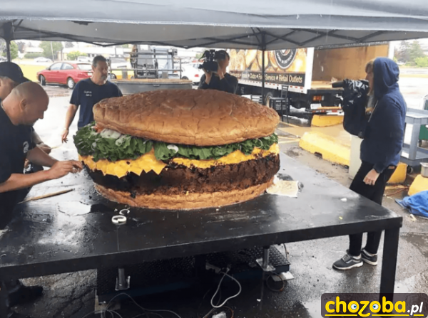 Big hamburger