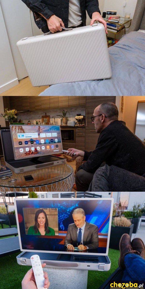 Przenośny telewizor